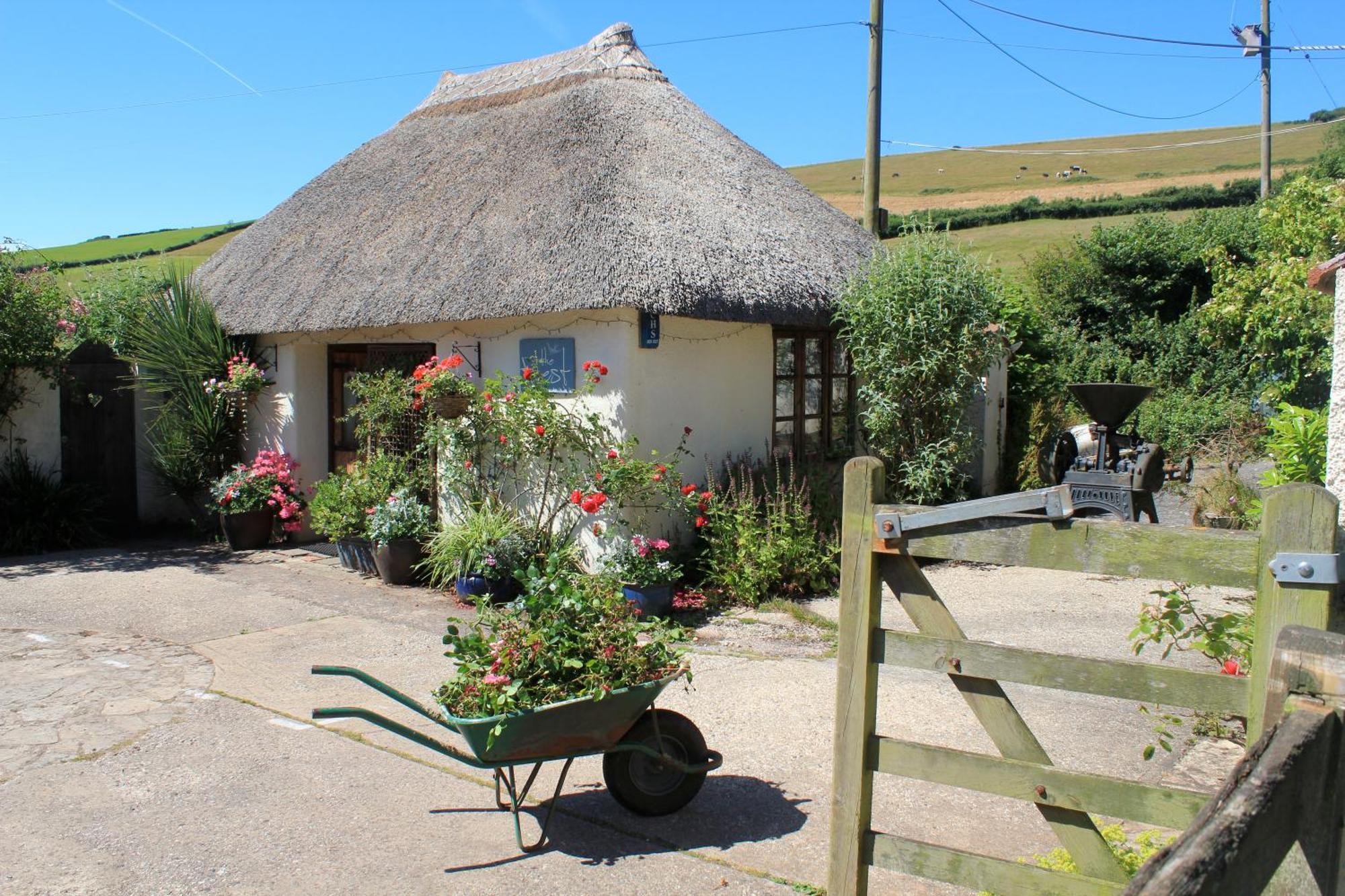 The Nest - Thatched Seaside Country Cottage For Two Stokeinteignhead エクステリア 写真